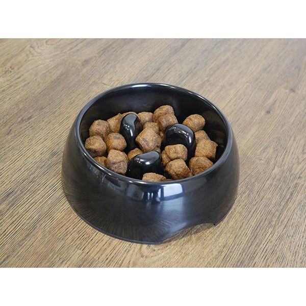 Rosewood Heavy Duty Anti-Scoff Melamine Slow Feeder Dog Bowl