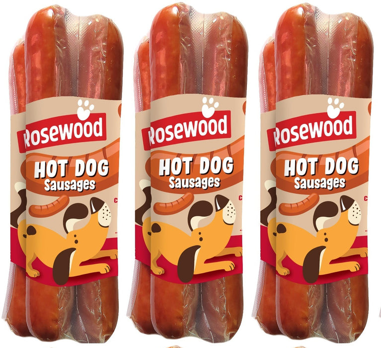 12 X Rosewood Hot Dog Sausages