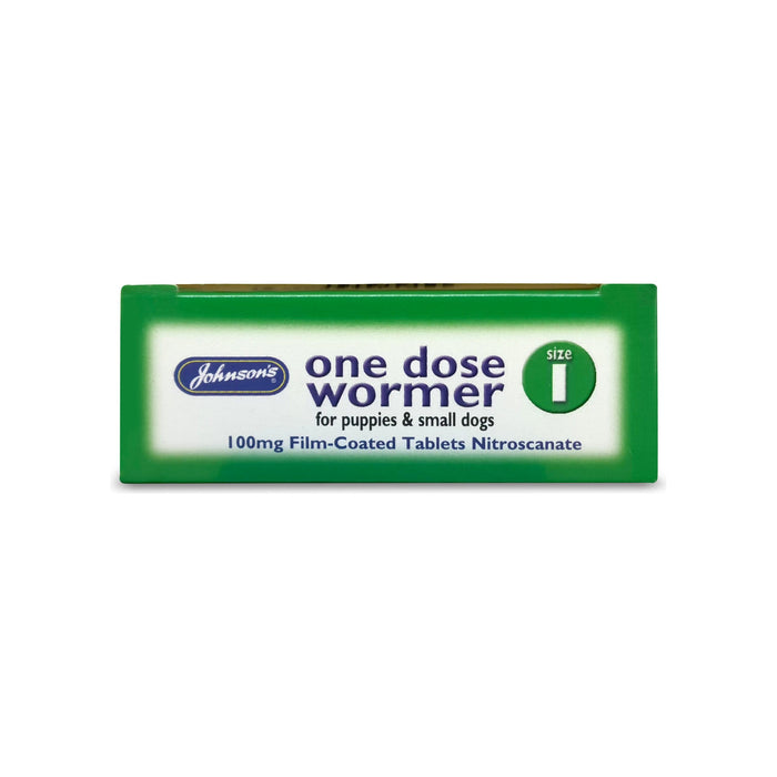 Johnsons One Dose Wormer For Puppies And Small Dogs