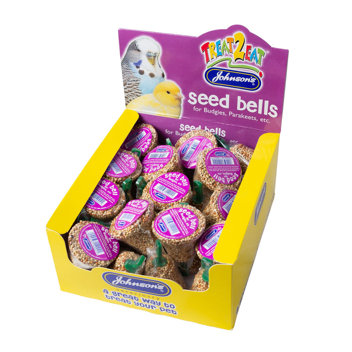 Johnsons Seed Bells For Birds (Full Case Of 27)