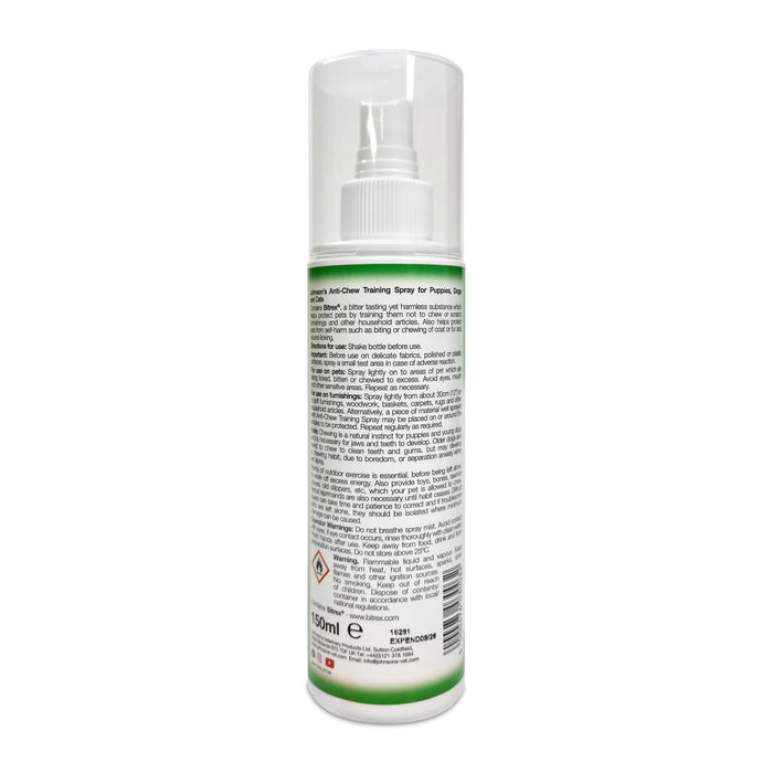 Johnsons Anti-Chew Dog Training Spray