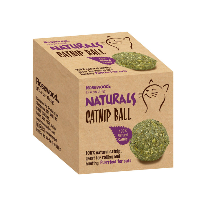 Rosewood Naturals Catnip Ball For Cats