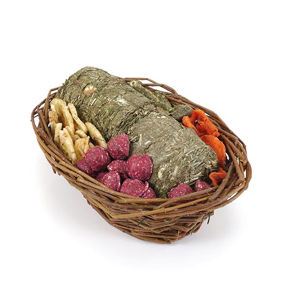 Rosewood Small Animal Willow Treat Basket