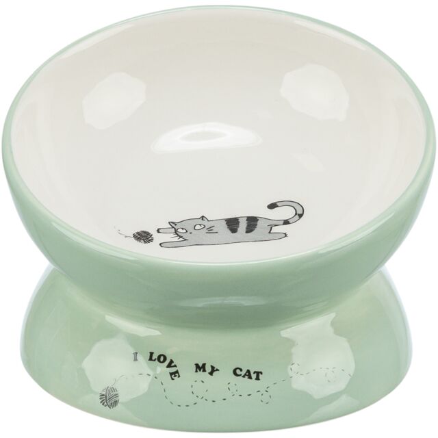 Trixie Elevated Ceramic Cat Bowl