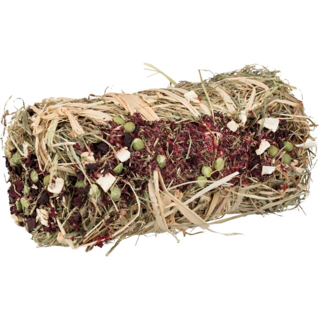 Trixie Small Animal Hay Bale With Beetroot And Parsnip