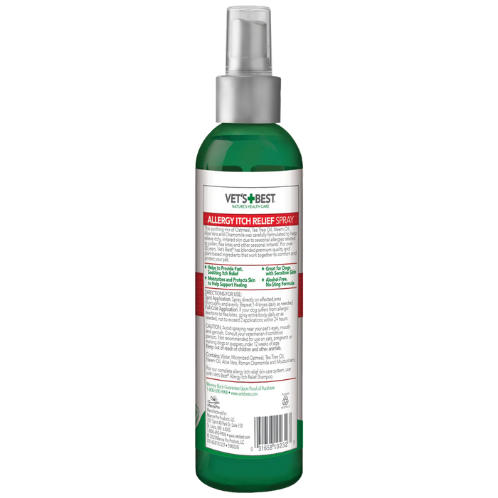 Vet's Best Allergy Itch Relief Spray 250ml