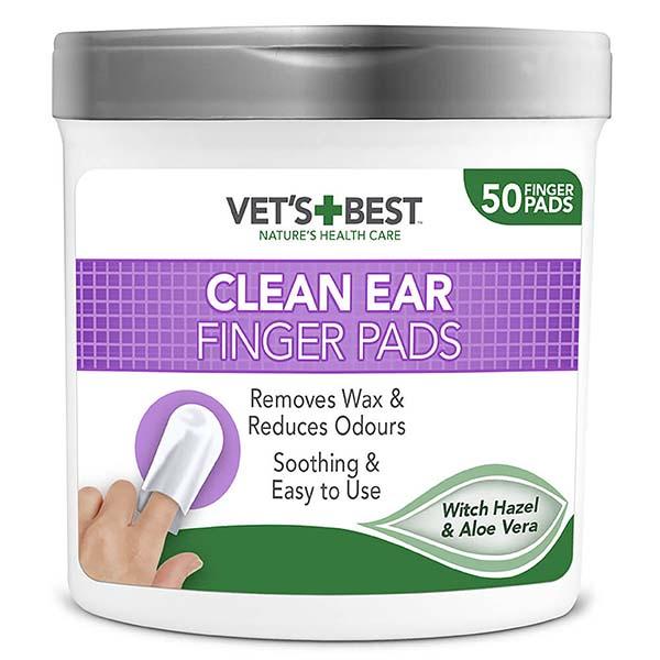 Vet's Best Clean Ear Finger Pads