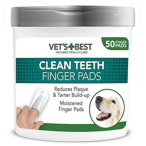 Vet's Best Clean Teeth Finger Pads