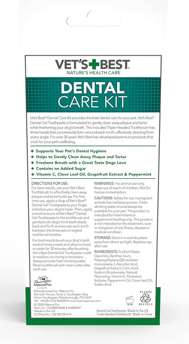 Vet's Best Dental Care Kit