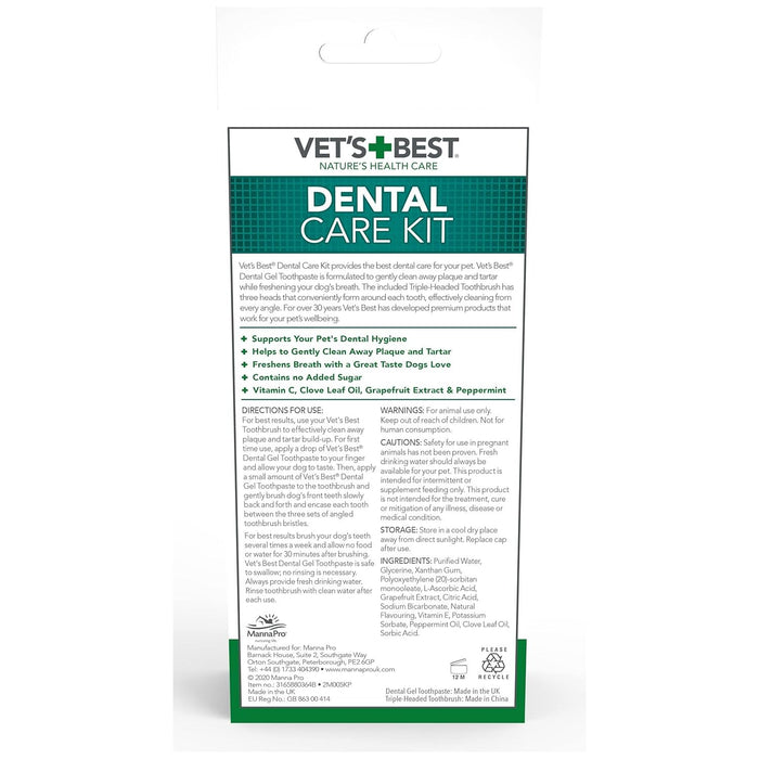 Vet's Best Dental Care Kit