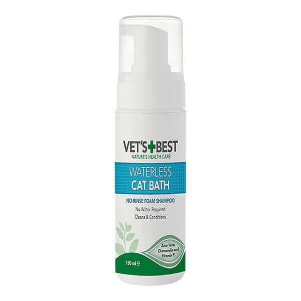 Vets Best Waterless Cat Bath 150ml