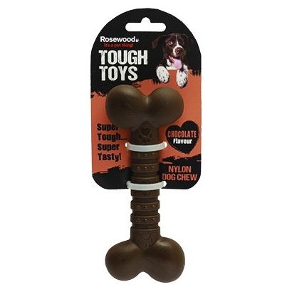 Rosewood Chocolate Nylon Dog Chew Bone