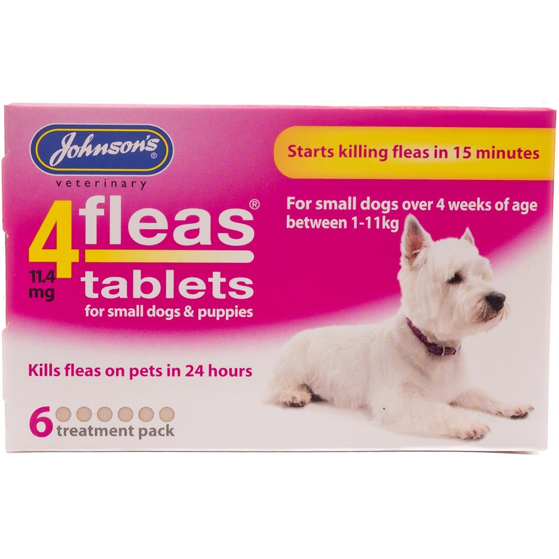 Johnsons 4fleas store tablets for dogs